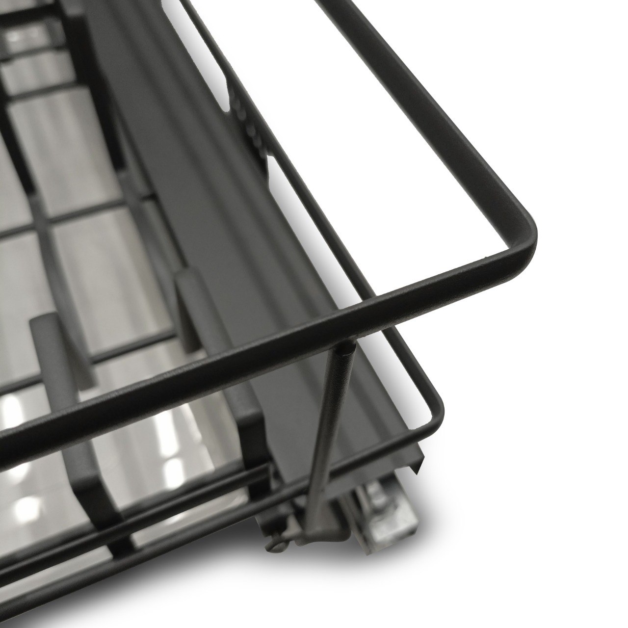 Корзина-посудосушитель выдвижная EVA Dark Side, в базу 600, плав.закрывание, графит 4162 — изображение 2