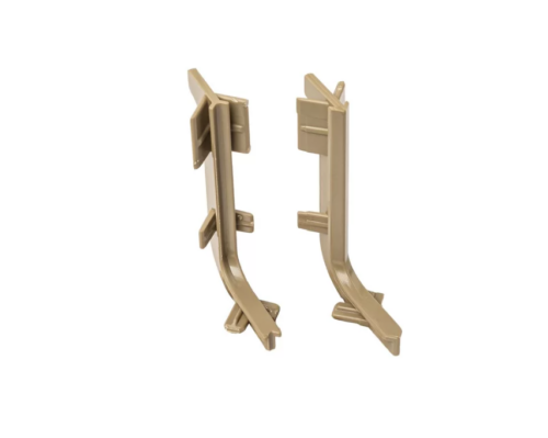 Углы 90° (внешний+внутренний) Г-образн. проф.Gola FIRMAX(2 части), пластик, шампань FRM9200.07.CH