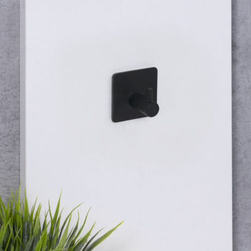 Вешалка меб. однорожковая мет. PLAY черный AKS 105186