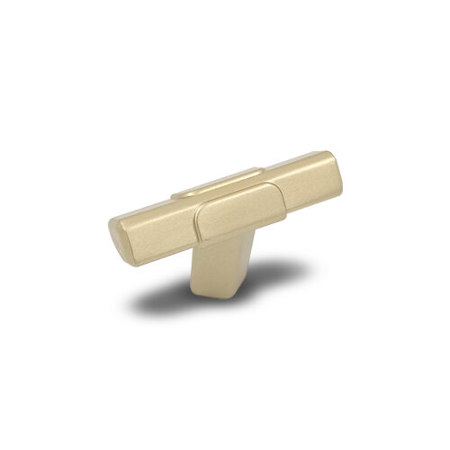 Ручка-кнопка мебельная EVA VERGE цвет золото матовое GA 4384
