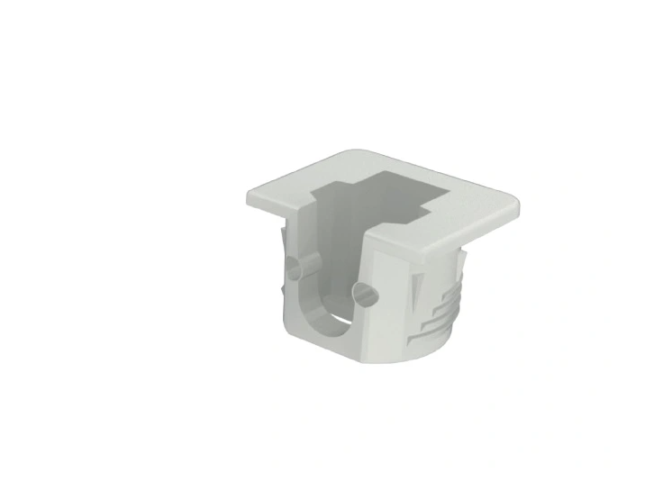 Полкодержатель D15х10,5 мм, белый SI20PB — изображение 4