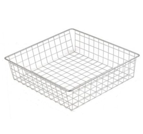 Корзина выдвижная 60IV (555х485х200), в модуль 600 мм, белая, без направляющих 19190