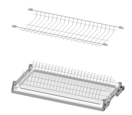 Посудосушитель Вариант-1 500 металл белый WE06.0825.01.010