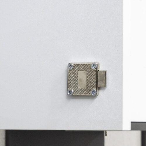 Замок для распашной двери механический 138 AKS планка мини 105162