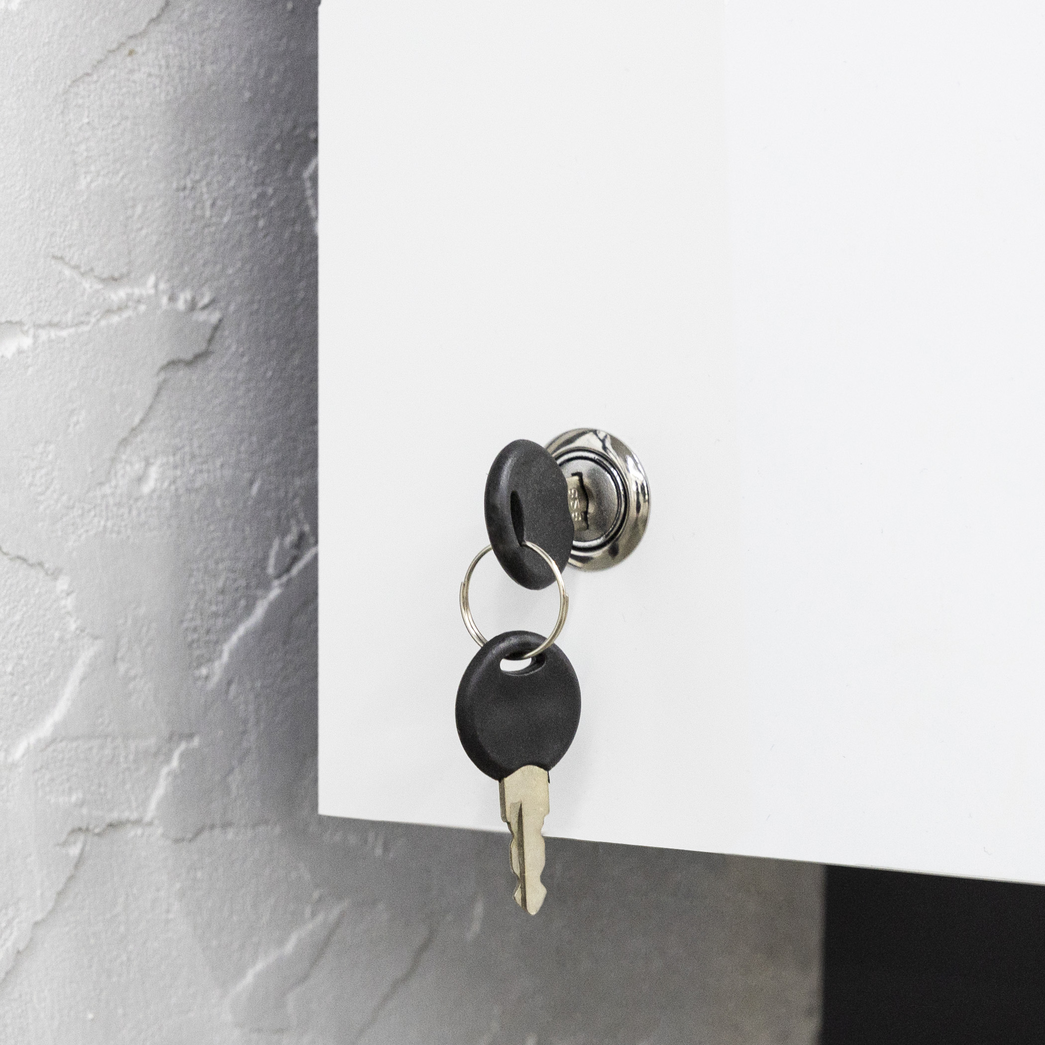 Замок для распашной двери механический 138 AKS планка мини 105162 — изображение 2