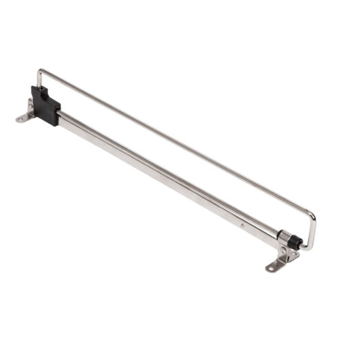 Выдвижная вешалка L-300, хром/черный GRIDLI 113951