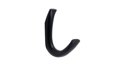 K206BL.10 Крючок мебельный черный матовый 0502050