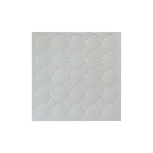 Заглушка самоприлипающая к эксцентрику серый холодный (20302) FOLMAG (лист-28шт.) 80575