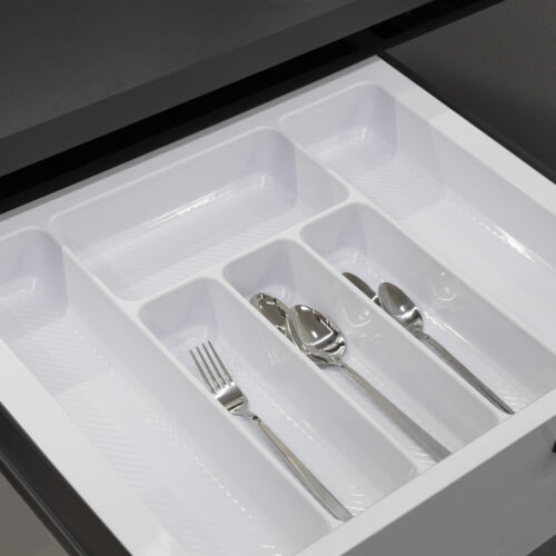 Лоток для столовых приборов 900 LINER 830*430, белый AKS 117244