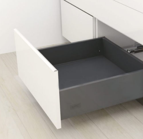 Комплект ящика Dragon-Pro, Soft-Close, L=450, H=127, 40кг, т.серый (HB024504AX, E30) 24452