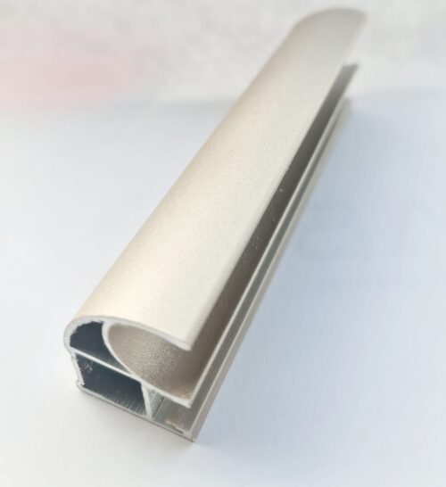 Профиль вертикальный асимметричный Лайт гламур шагрень (5400) АВД-ПВАЛЛ  1568