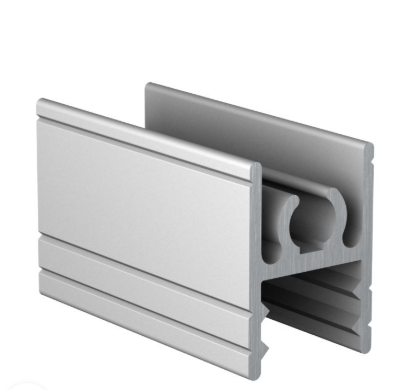 Профиль горизонтальный верх АВД-0600 серебро анод 1 метр 12142 (кратно 1,5м)