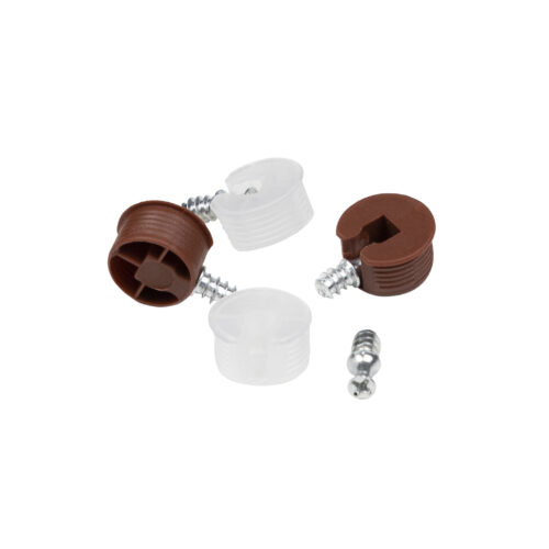 Полкодержатель d20 со штоком-евровинтом 6*10 прозрачный 92288