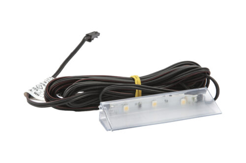 Клипса светодиодная Prismatic FT2D, 3диода, 12VDC/0,25W, пластиковая, теплый белый, HLT 26711