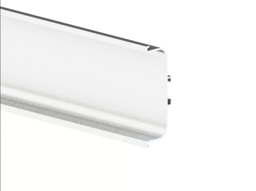 Профиль белый GOLA FIRMAX П-образный для нижних баз L=4200mm FRM9201.W