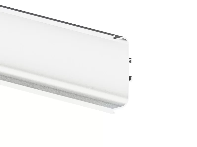 Профиль белый GOLA FIRMAX П-образный для нижних баз L=4200mm FRM9201.W
