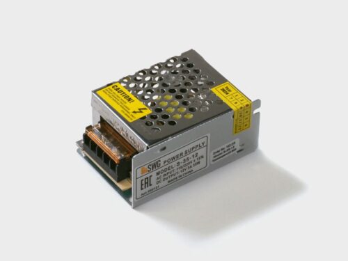 Блок питания для светодиодов 220/12V 35W, IP20 сетка 0121   14635