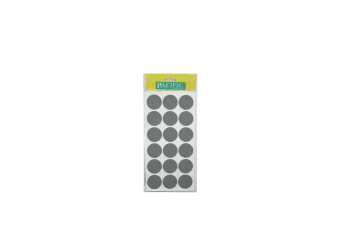 Подпятник резиновый Pacific PC 6335 GR d=35 мм серый (толщ 2,5 мм) (на листе-18) 091052