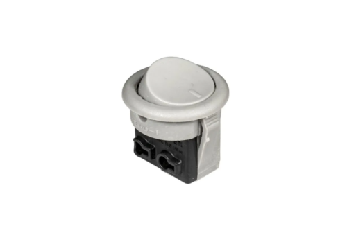 26055 Выключатель D23 встр. IP20, 6A, 250B (23х23х19,5 мм), с пружинным терм,серый 09.106.08.120