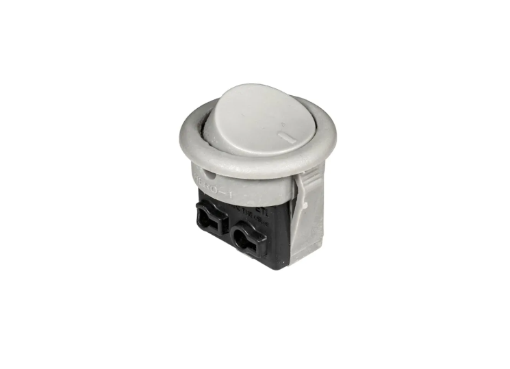 26055 Выключатель D23 встр. IP20, 6A, 250B (23х23х19,5 мм), с пружинным терм,серый 09.106.08.120