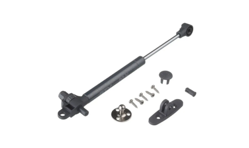 Подъёмник газовый с амортизатором 50N GTV, антрацит  PD-GAM050-N60 16739
