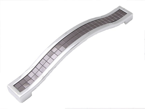 BT-224-02-19 Скоба Metax 224 мм (хром/антрацит) 133154