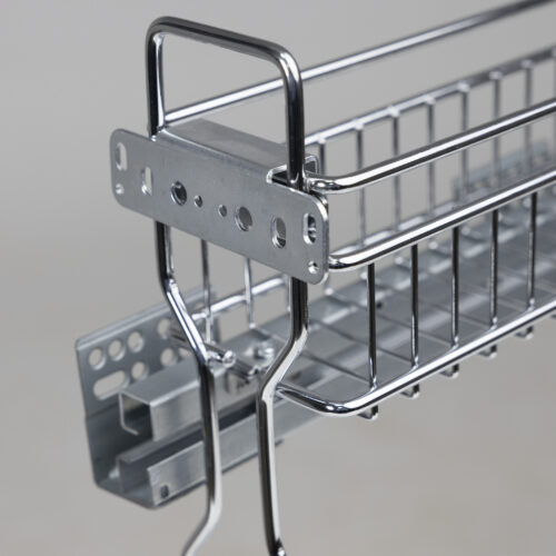 Выдвижная корзина-карго 200 NORWIG крепл.боковое/левое, хром AKS 85990