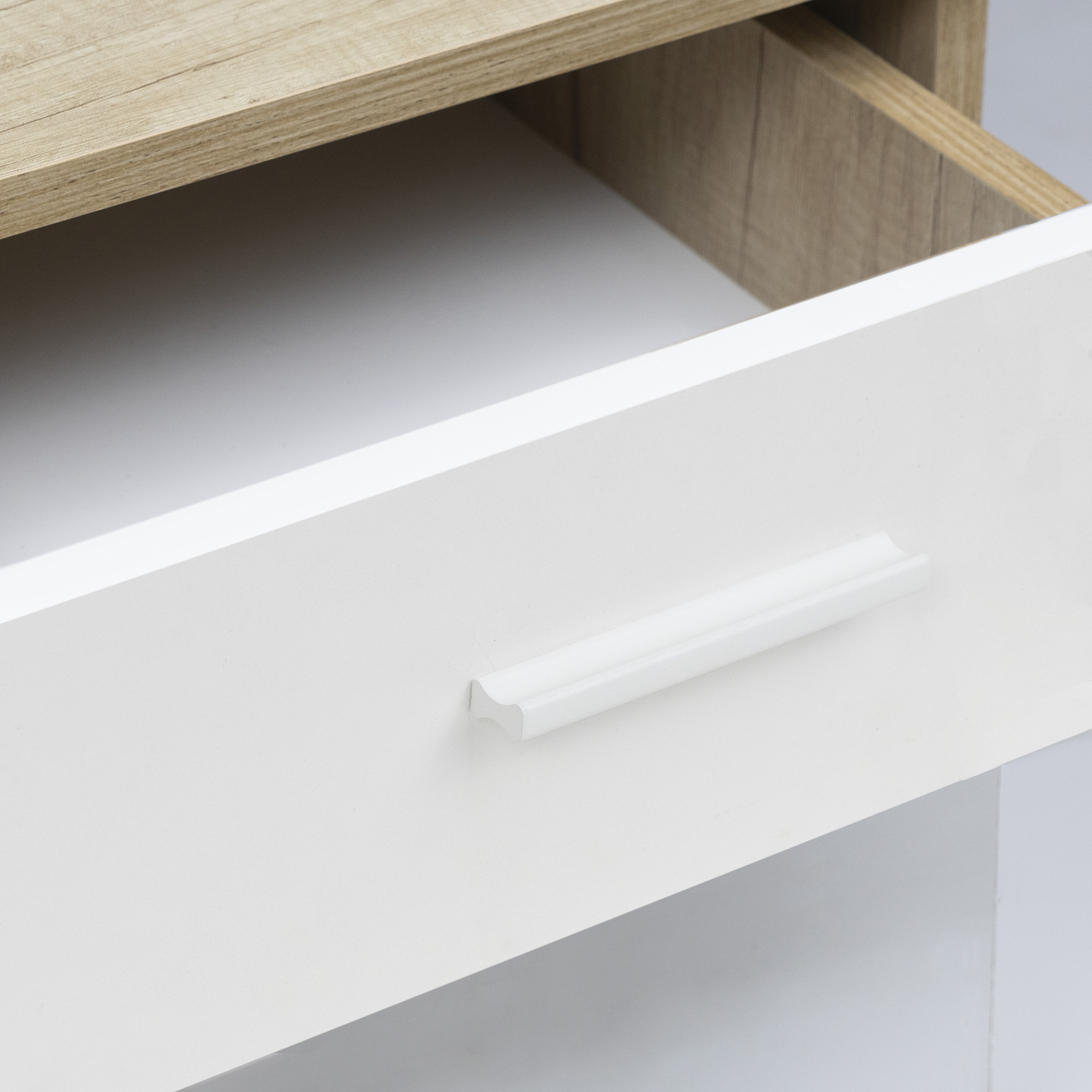 Ручка меб. скоба алюм. SERENE 64/87 белый матовый, AKS 112974 — изображение 4