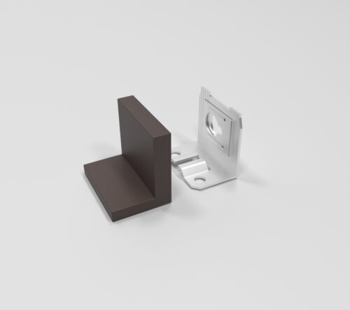 Навес L-образный в сборе №8 коричневый 1472