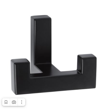 Крючок EVA 941 / черный матовый MBA 3965