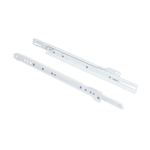 Направляющая роликовая L-450 1,0мм AKS белая 28943