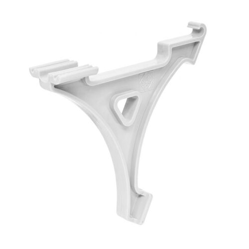 Кронштейн сетчатой полки, белый 6695