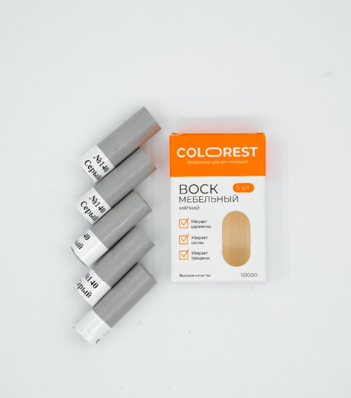 Мебельный воск № 88 Серебро 2828