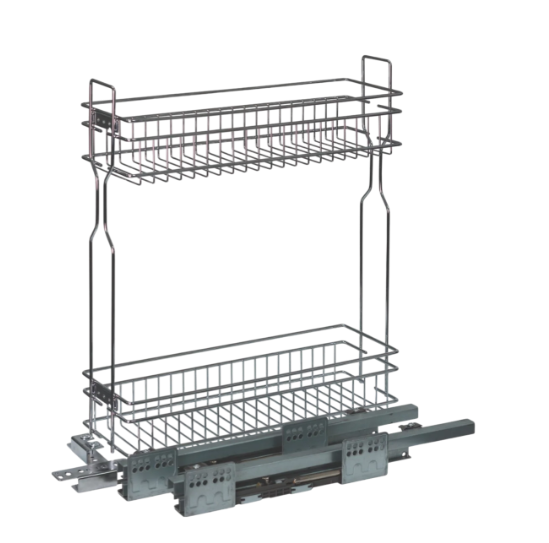 Бутылочница SENZA классик 100 мм cкрыт монтаж ЛЕВАЯ с дов. в 150 базу 10SZ100L