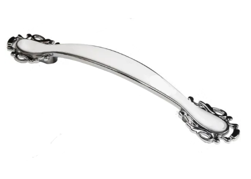 Ручка-скоба, 128 мм, хром белый <50/250> 1325283