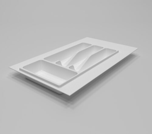 Лоток для столовых приборов в базу 300 мм, Белый Lt.0300.wt 773514