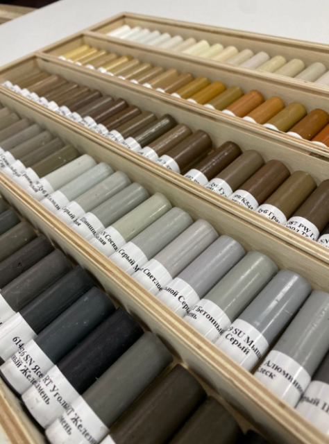 Мебельный воск № 627 Бетон 2833