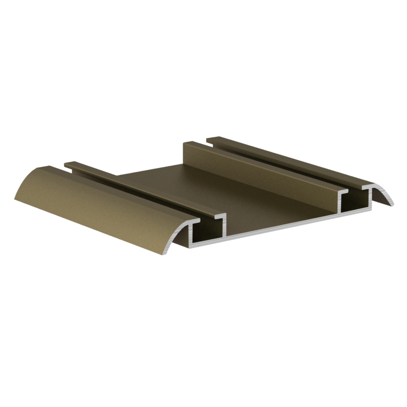 Направляющая низ АВД-0711 шампань анод 1 метр 1609 (кратно 1,5м)