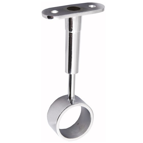 Держатель дистанционный проходной трубы d25 (936) с регуляцией, хром AKS 14209