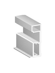 SLIM Ручка асимметричная АВД-0533 белый мат. Ral 9016 L 5400 1359