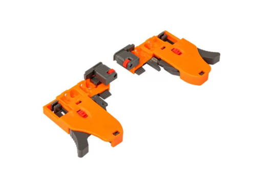 Комплект (2 части R+L) Фиксаторов для направляющих скрытого монтажа Firmax 3D Control FRM0333.F