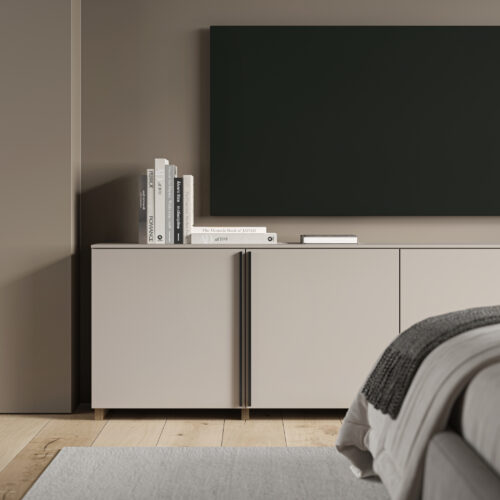 Ручка меб. скоба алюм. PIANO 704/800 черный матовый, AKS тип 2 104788