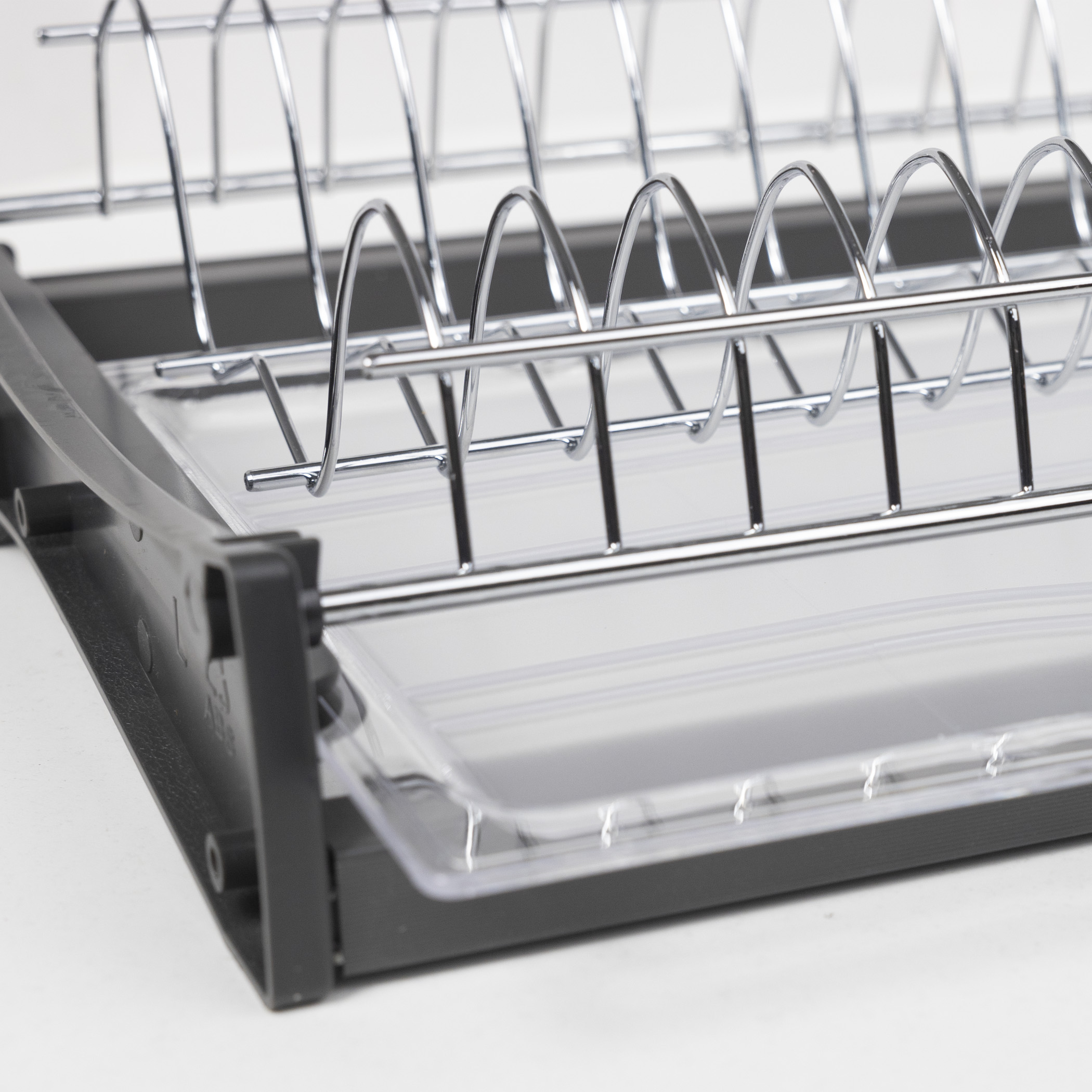 Сушка для посуды 800 HUGO с профилем нерж. сталь, хром AKS 113263 — изображение 3