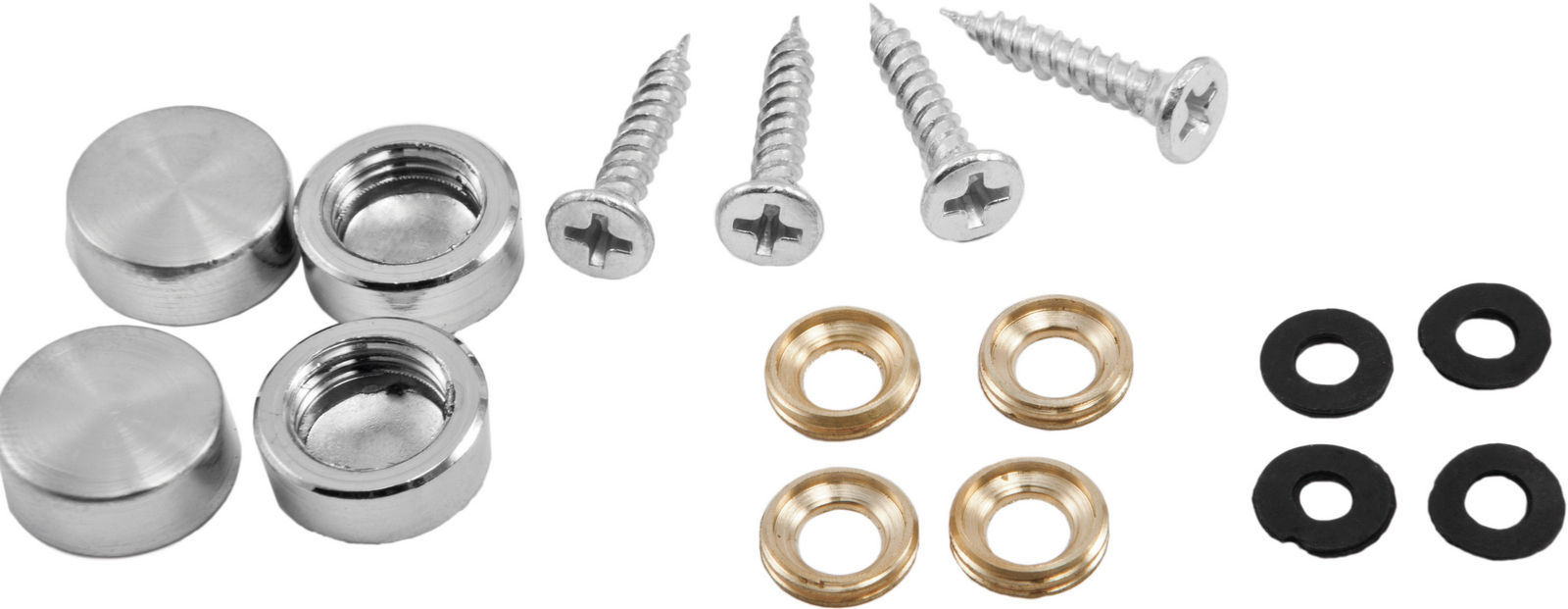 Крепление зеркала мет. AJ04АL 22мм хром (1кпл=4шт) AKS 66717 — изображение 4