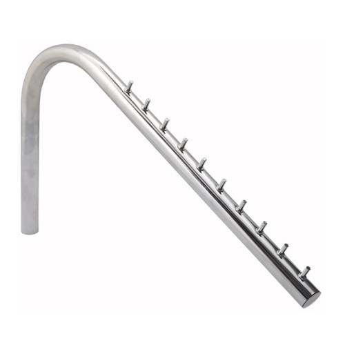 Вешалка трубы d25 (537А), хром AKS 14264 — изображение 2