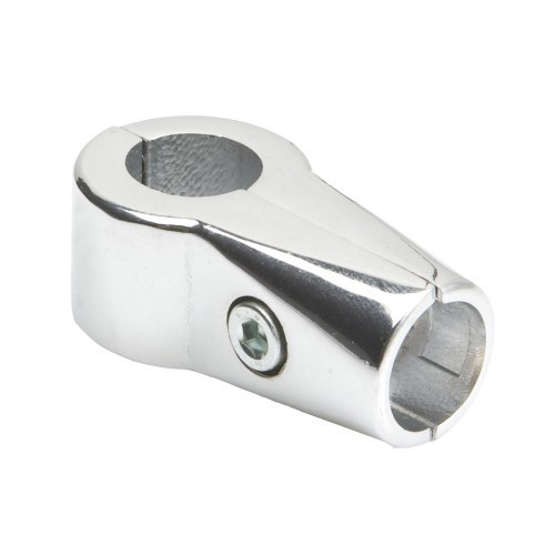 Соединитель 2-х труб d25 (560) простой, вакуумное хромирование AKS 23200