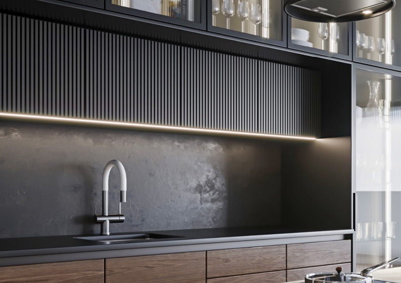 Заглушка профиля LED накладного пластмасса черная TR19.0030.05.061 LUMINO 2163 — изображение 2