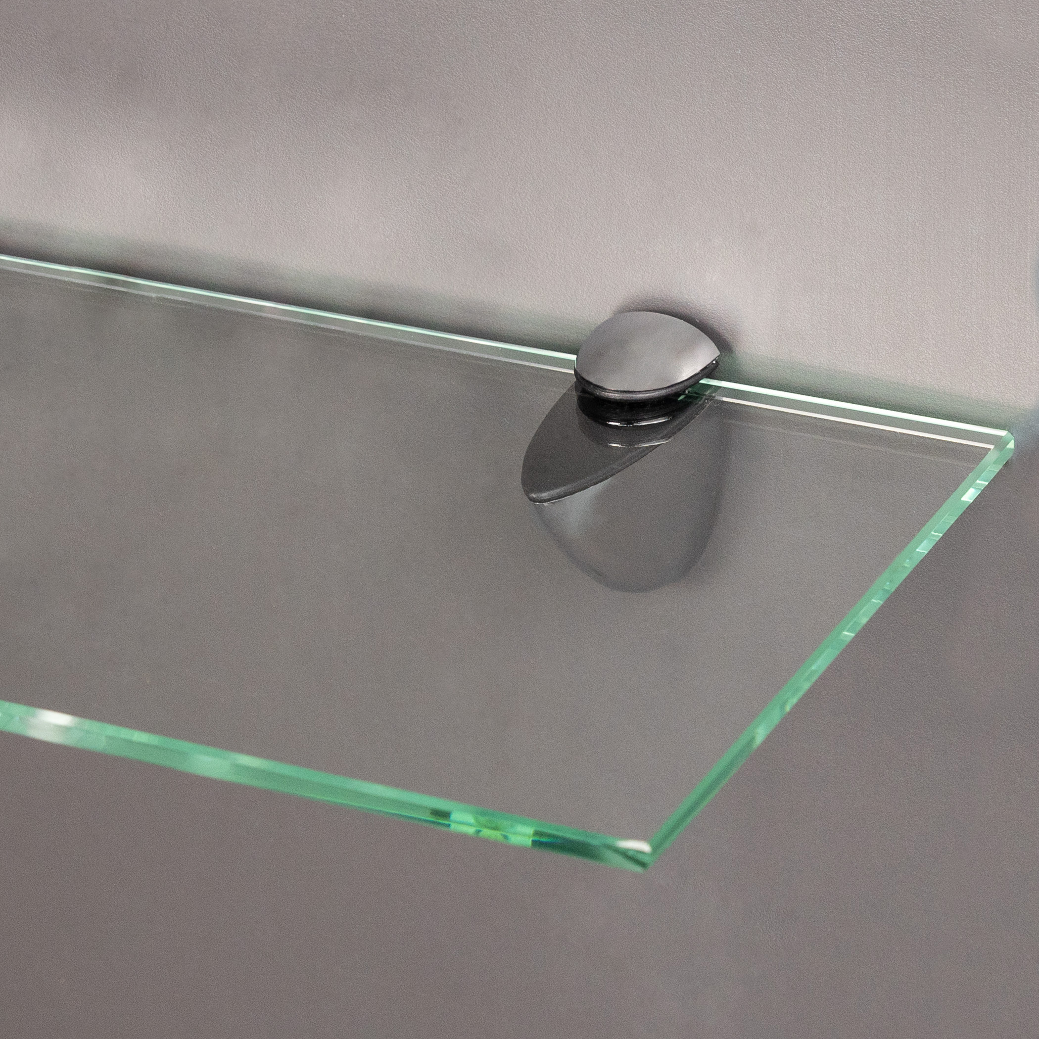 Полкодержатель PELIKAN средний, мат. хром, AKS 65060 — изображение 2