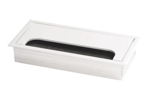 Пропуск кабеля прямоуг DOCKER, 80x160 mm алюминий черный TF01.1728.07.061 16552