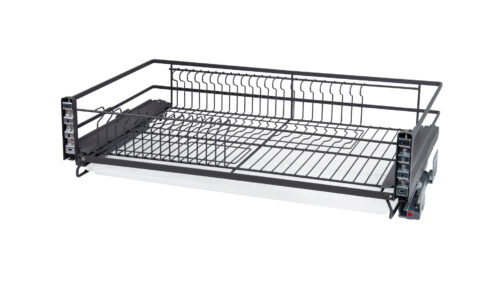 Выдвижная корзина-сушка 800 мм MIRA цвет графит